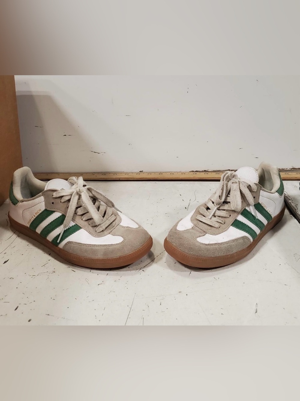Sporty & Rich x Samba Suede Shoes - Picture 2 of 3